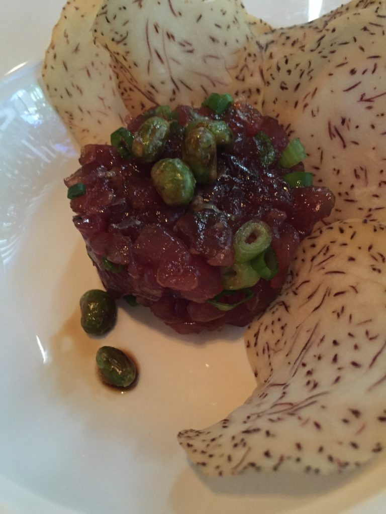 Tuna tartare Hy's Steakhouse