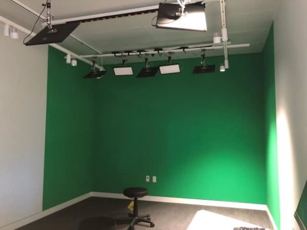 Recording studio and equipment rooms