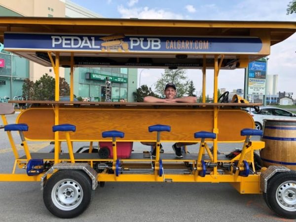 pedal bike bar